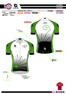 Maillot MC PRO 3.1 - Verde 2