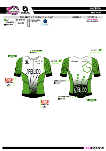 Top AERO D PRO 2.1 LD MC - Blanco
