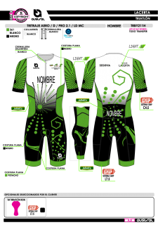 Tritraje AERO D PRO 2.1 LD... 2