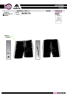 Bermuda PRO 1.1 - Negro 2