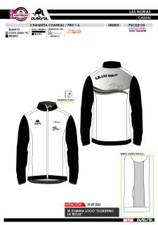 Chaq. Chándal PRO 1.6 - Blanco 2