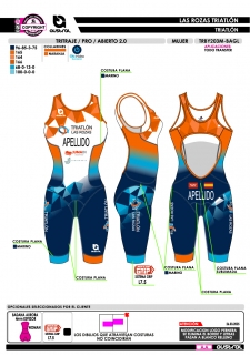Tritraje PRO abierto 2.0 -... 2