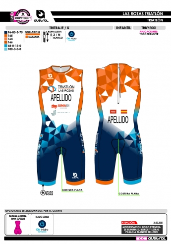 Tritraje K - Marino Tritraje K - Marino