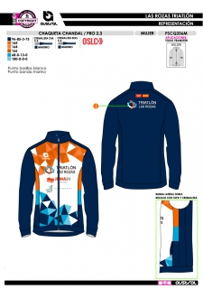 Chaq. Chándal PRO 2.3 - Marino 2