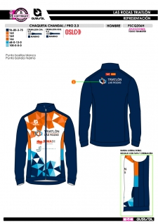 Chaq. Chándal PRO 2.3 - Marino 2