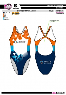 Bañador Tirante Ancho - Marino 2