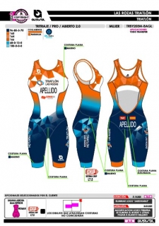 Tritraje PRO abierto 2.0 -... 2