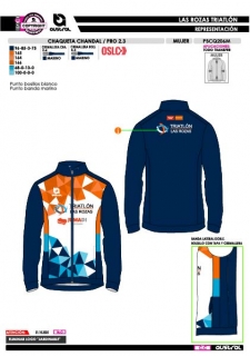 Chaq. Chándal PRO 2.3 - Marino 2