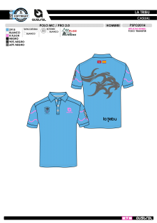 Polo MC PRO 2.0 - Azul 2