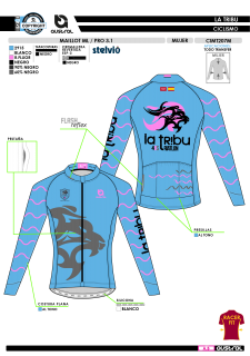 Maillot ML PRO 3.1 - Azul 2