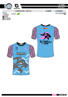 Camiseta MC PRO 2.0 - Azul 2