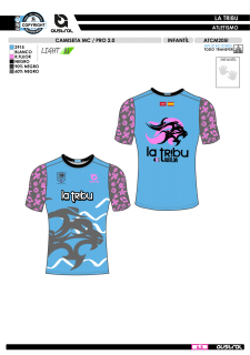 Camiseta MC PRO 2.0 - Azul 2