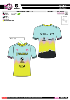 Camiseta MC PRO 2.0 - Amarillo 2