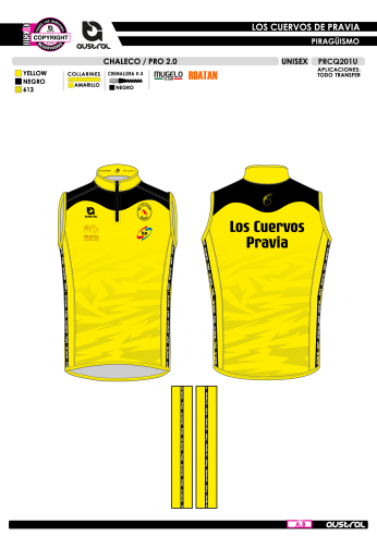 Chaleco PRO 2.0 - Amarillo