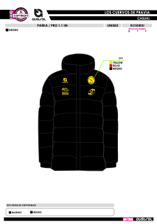 Parka PRO 1.1 IM - Negro 2