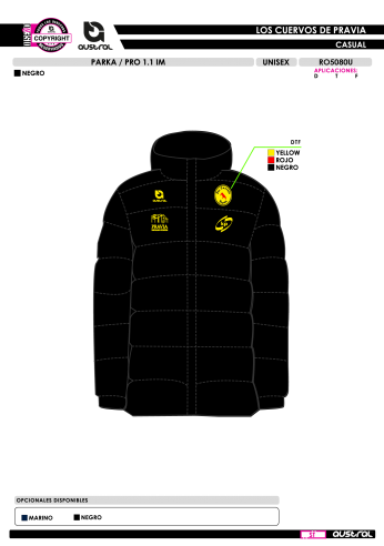 Parka PRO 1.1 IM - Negro