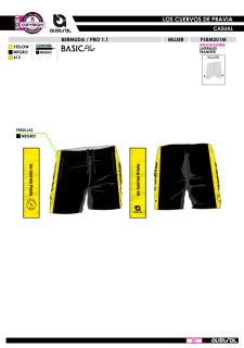 Bermuda PRO 1.1 - Negro 2