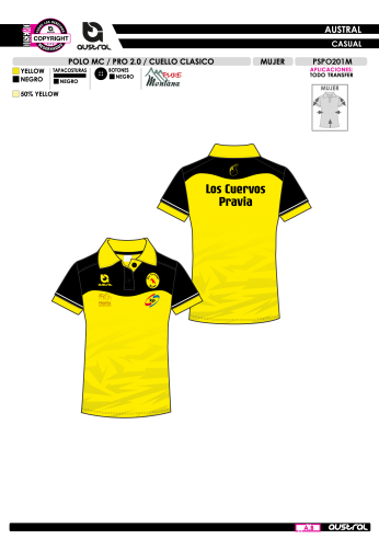 Polo MC PRO 2.0 Cuello Clásico -...