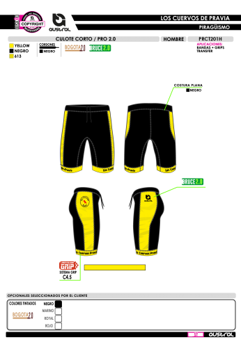 Culote Corto PRO 2.0 - Negro