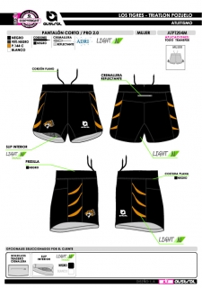 Pantalón Corto PRO 2.0 - Negro 2