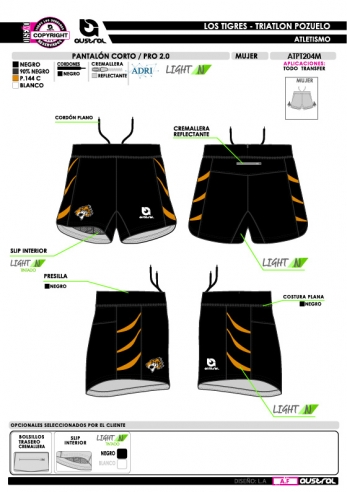 Pantalón Corto PRO 2.0 - Negro