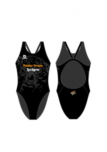 Bañador Tirante Ancho - Negro