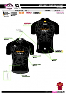 Maillot MC PRO 3.1 - Negro 2