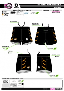 Pantalón Corto PRO 2.0 - Negro 2