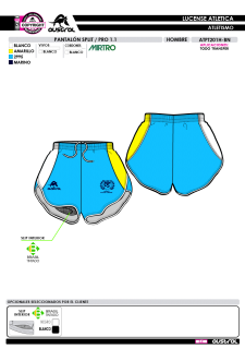 Pantalón Split PRO 2.0 - Azul 2