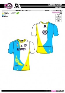 Camiseta MC PRO 2.0 - Azul 2