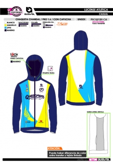 Chaq. Chándal PRO 1.6 - Azul 2