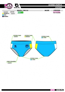 Braga PRO 2.0 - Azul 2