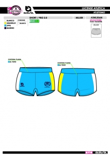 Short PRO 2.0 - Azul 2