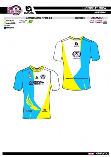 Camiseta MC PRO 2.0 - Azul 2