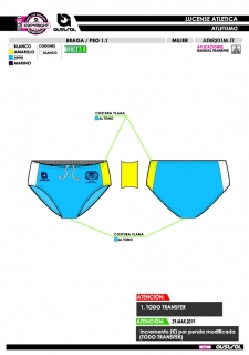 Braga PRO 1.1 - Azul 2