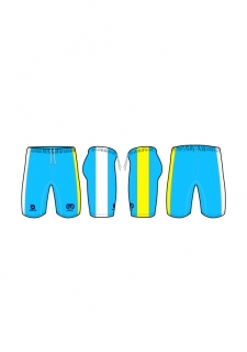 Malla Corta PRO 1.1 - Azul