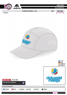 Gorra Técnica IM - Blanco 2