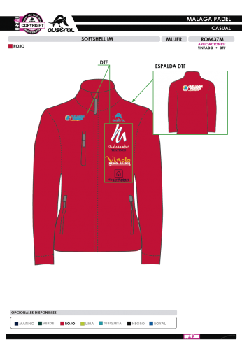Softshell IM - Rojo