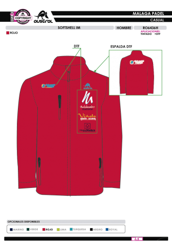 Softshell IM - Rojo