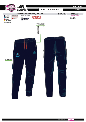 Pant. Chándal PRO 2.0 - Club - Sin...