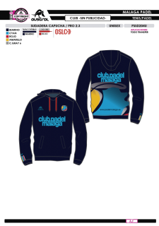 Sudadera Capucha PRO 2.3 -... 2