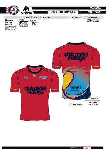 Camiseta MC PRO 1.1 - Club - Sin...