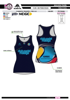 Camisa Tirantes PRO 3.0 -... 2