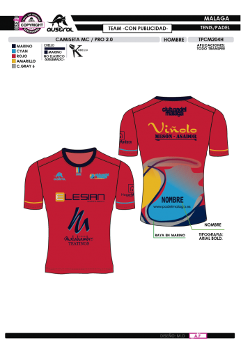 Camiseta MC PRO 2.0 - Team - Con...