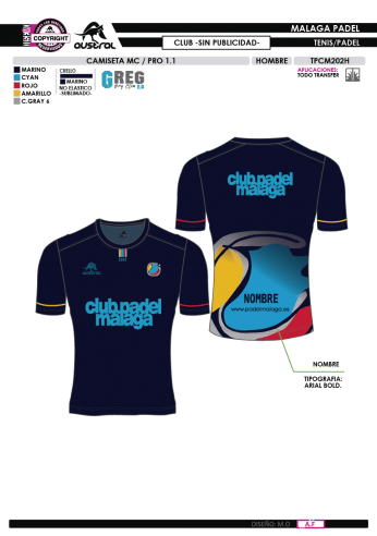 Camiseta MC PRO 1.1 - Club - Sin...