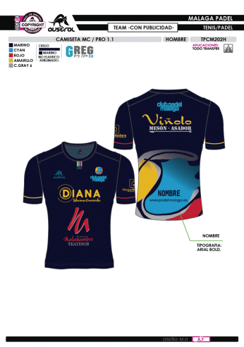 Camiseta MC PRO 1.1 - Team - Con...