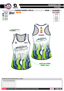 Camiseta Tirantes PRO 3.0 -... 2