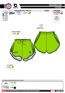 Pantalón Split PRO 2.0 - Verde 2