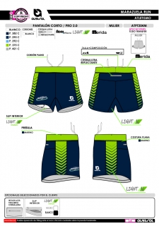 Pantalón Corto PRO 2.0 -... 2