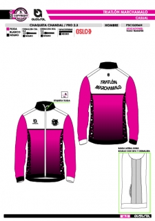 Chaq. Chándal PRO 2.3 - Fucsia 2